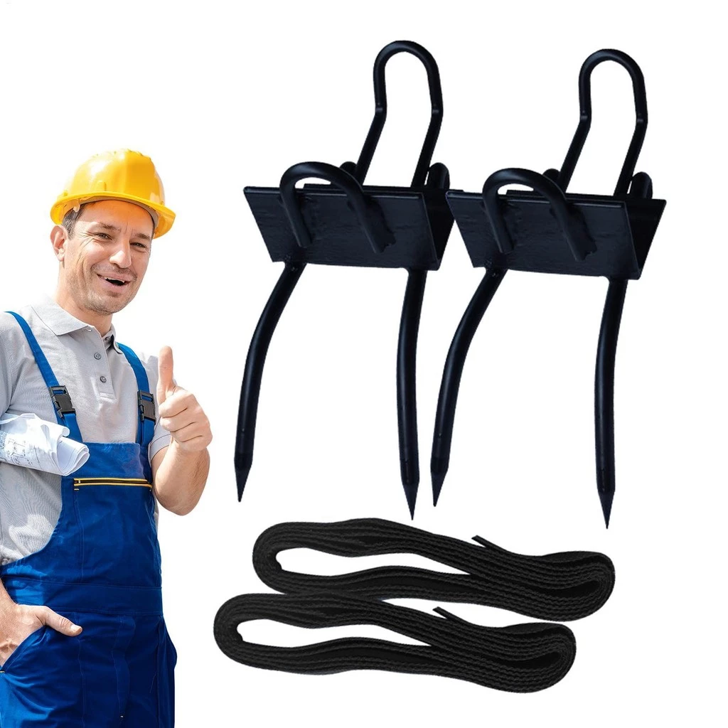KULTGARDEN™ Multi Tool Tree Climbing Gear 2 Pieces (Both Legs)| Heavy Metal | Long Lasting | Camping | Adventure | Outdoor Activities