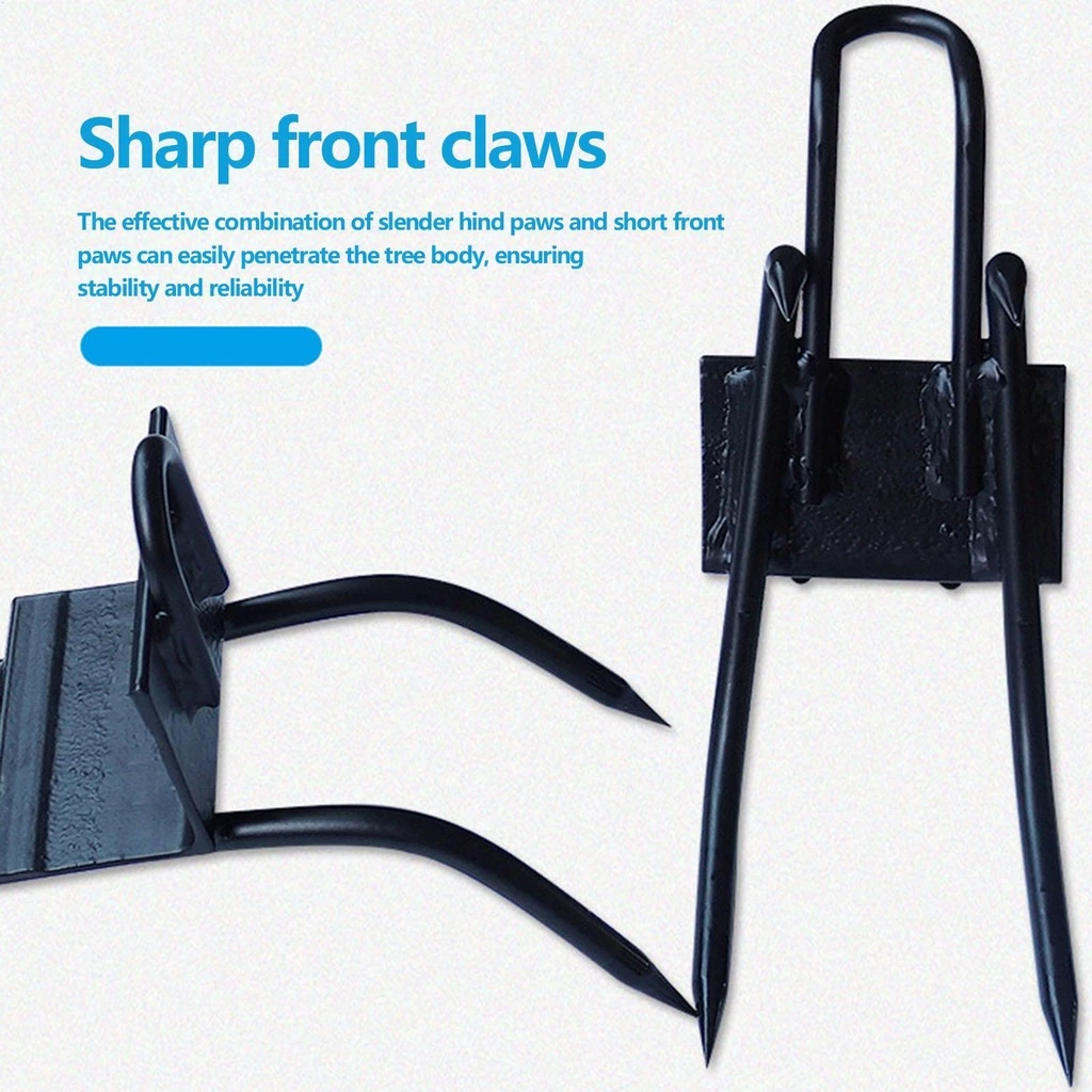 KULTGARDEN™ Multi Tool Tree Climbing Gear 2 Pieces (Both Legs)| Heavy Metal | Long Lasting | Camping | Adventure | Outdoor Activities